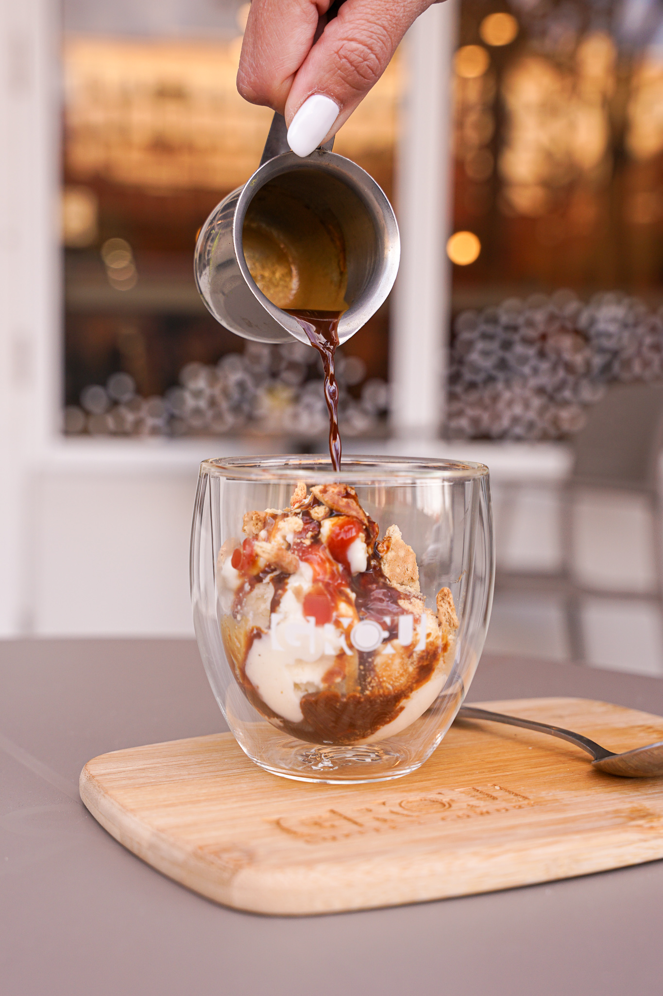 Pastelito Affogato