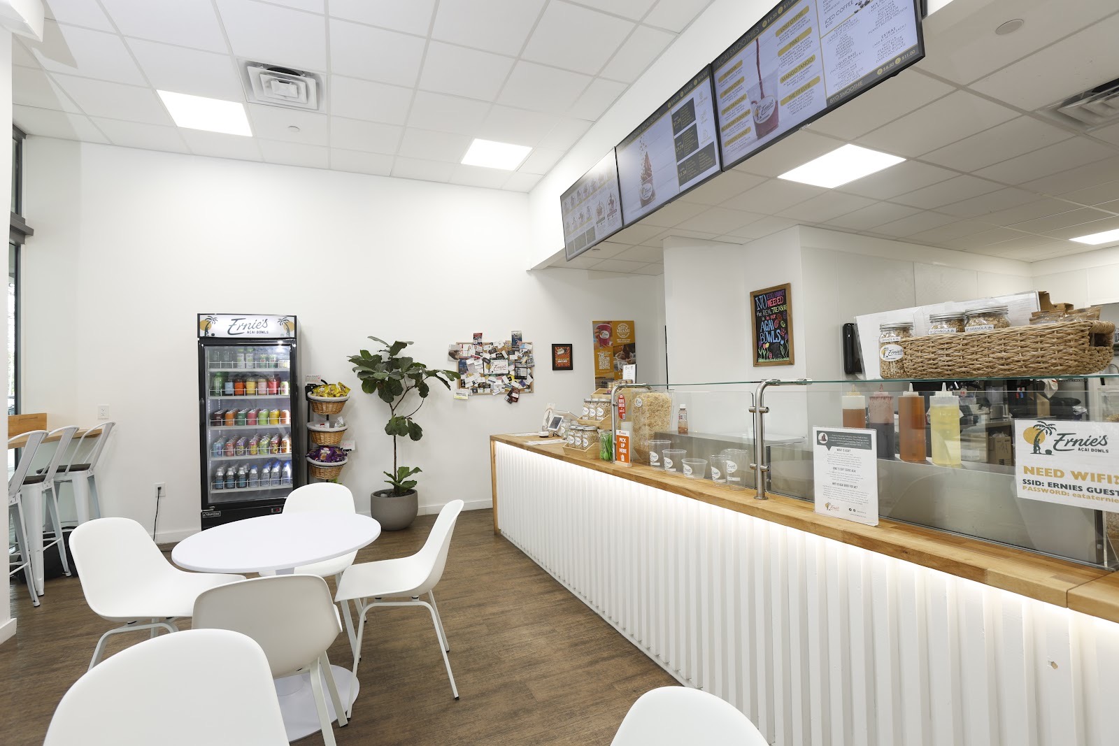A build your own açaí bowl at Ernie's Acai in Coral Gables