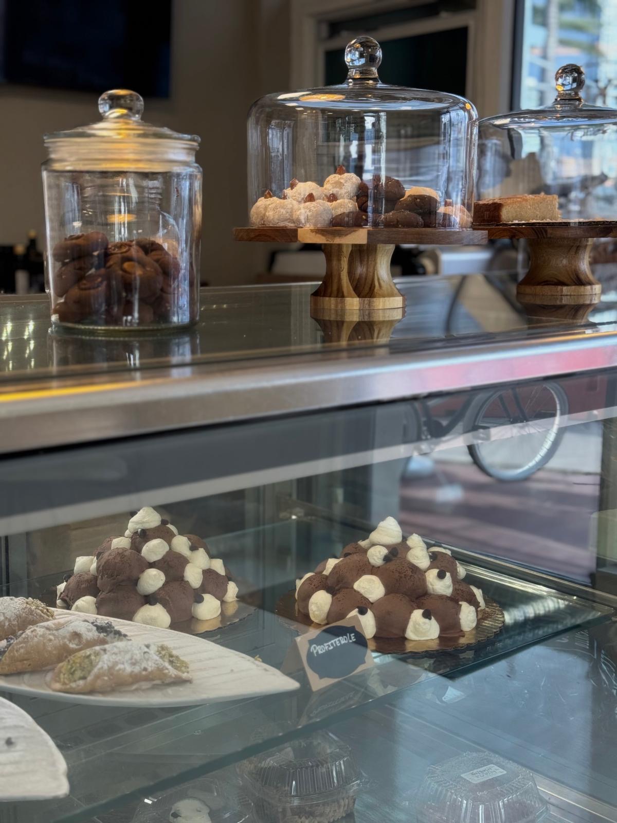 A traditional affogato at Bel Gelato Bakery in Miami Beach