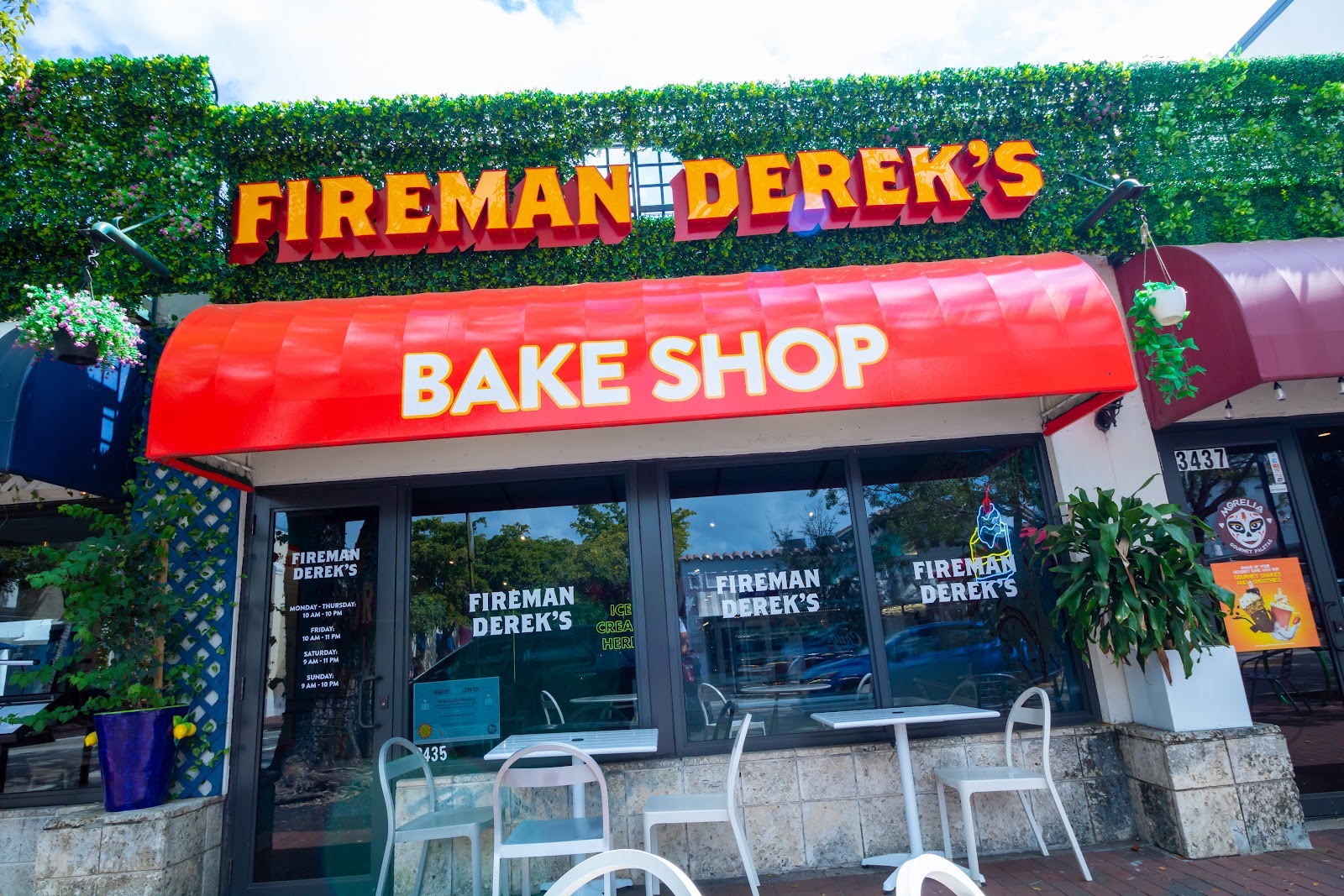 The indulgent banana bread at Fireman Derek's Bake Shop in Coconut Grove