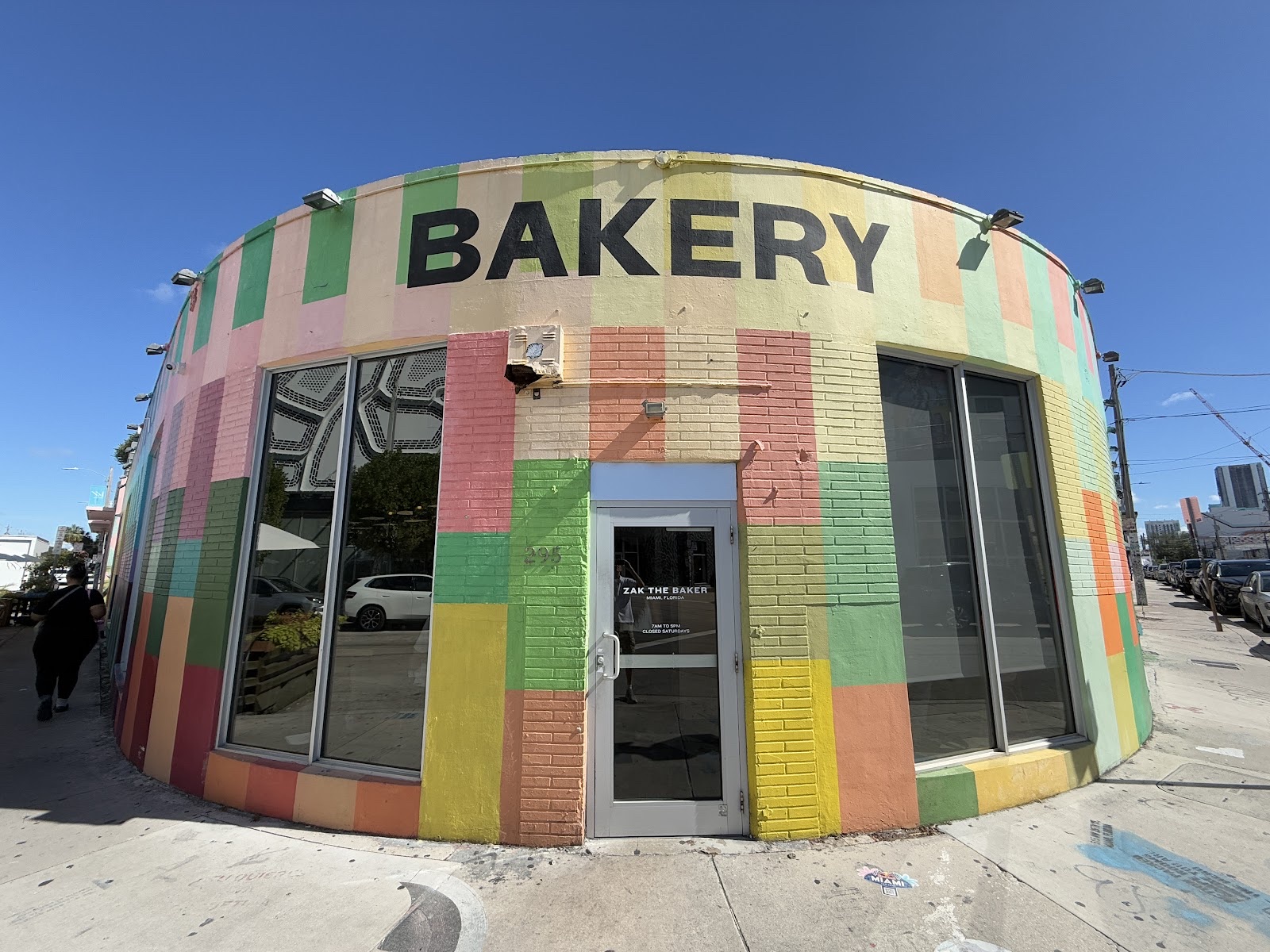 The EB Original bagel breakfast sandwich at El Bagel in MiMo Miami