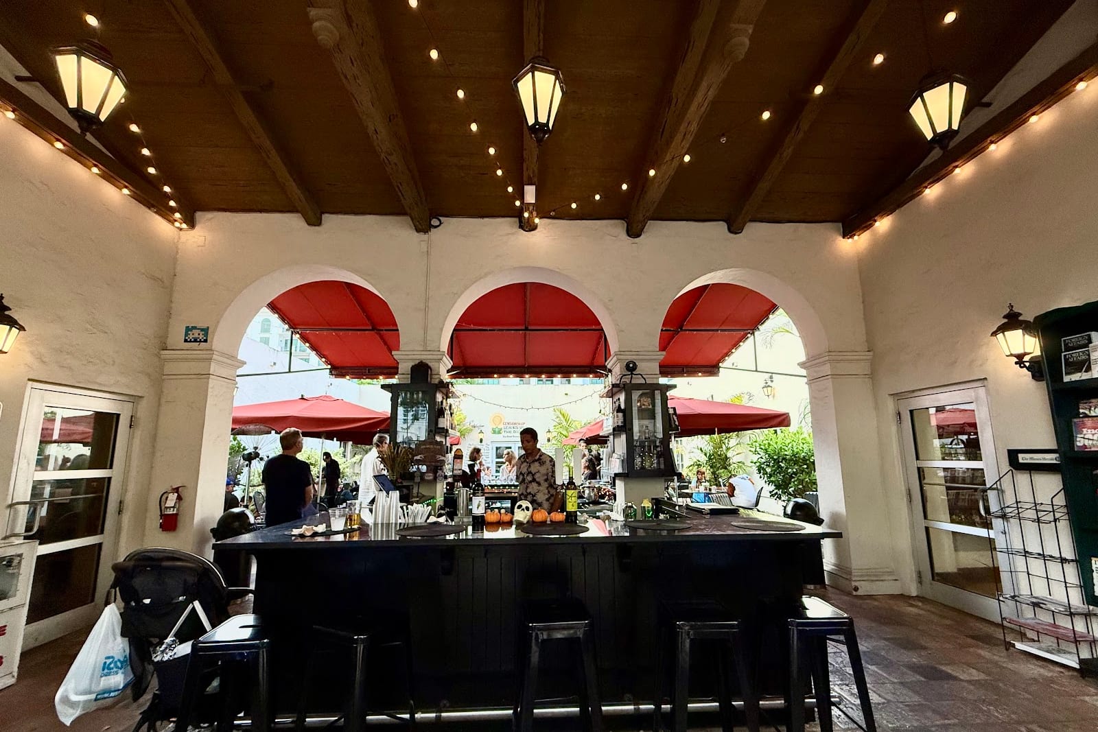 The Cafe at Books and Books in Coral Gables