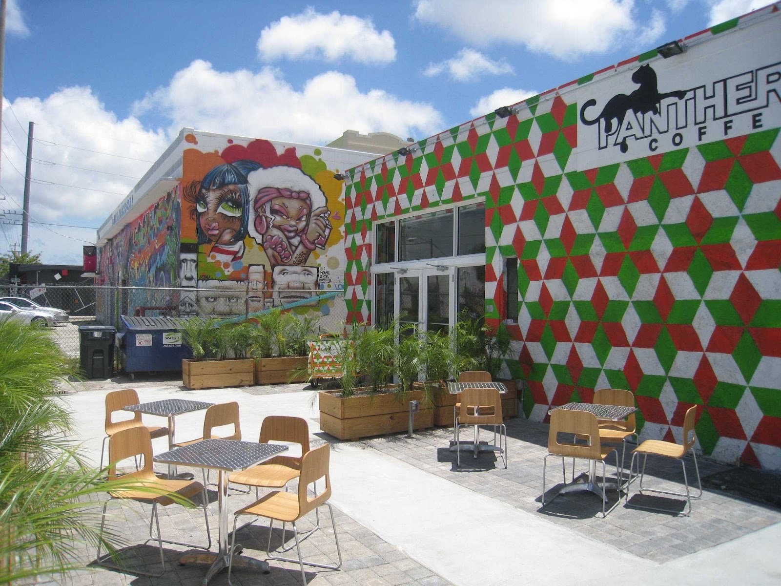 Panther Coffee, a spacious specialty coffee shop to work from in Wynwood Miami