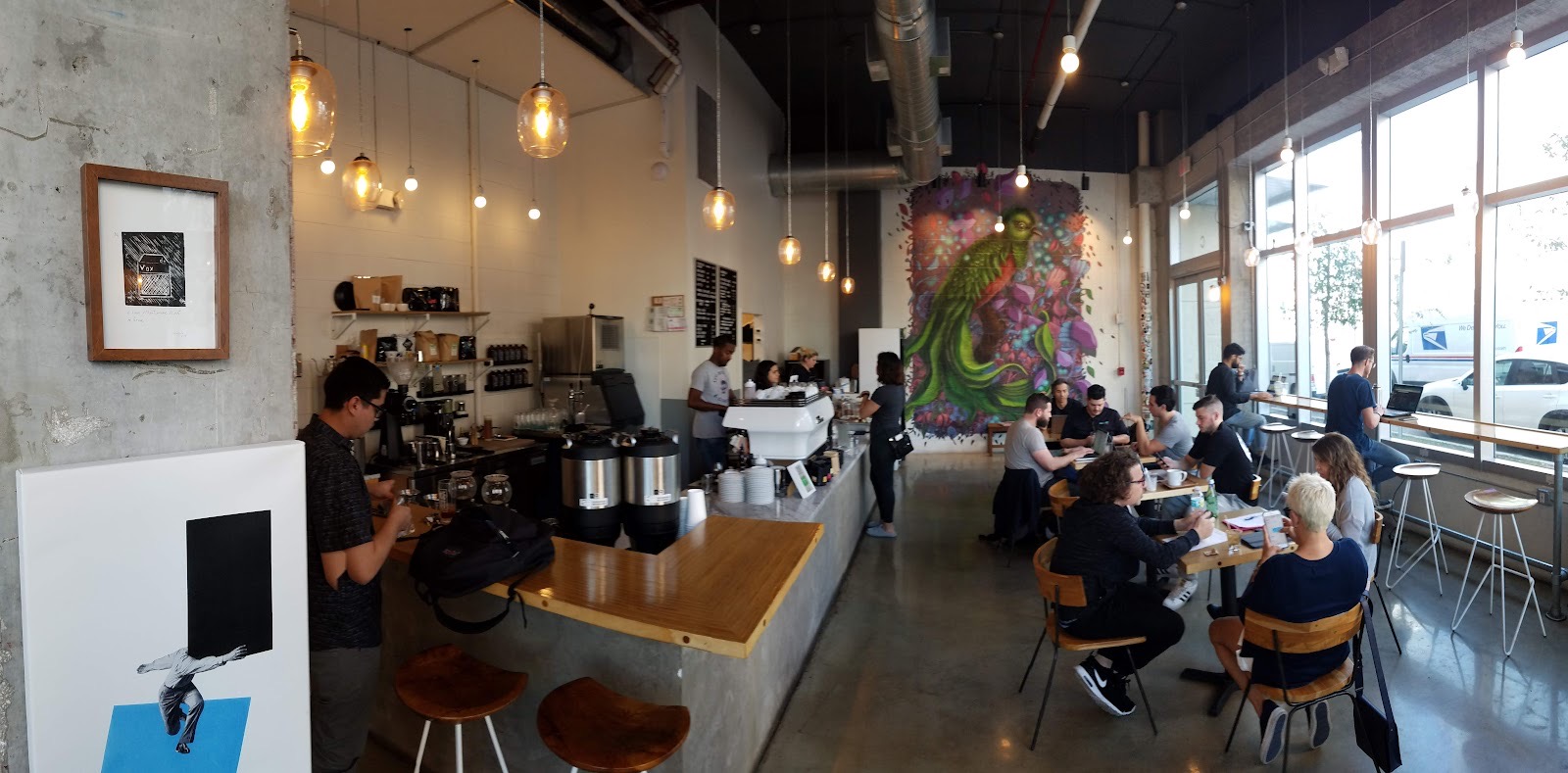 Vice City Bean, a freelancer friendly coffee shop in Downtown Miami