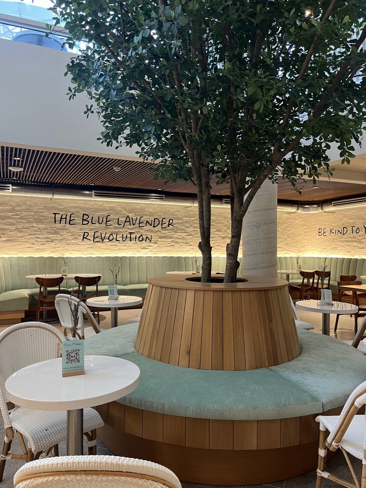 Avocado toast, a vegan and gluten free healthy breakfast at Blue Lavender Cafe in Miami Beach