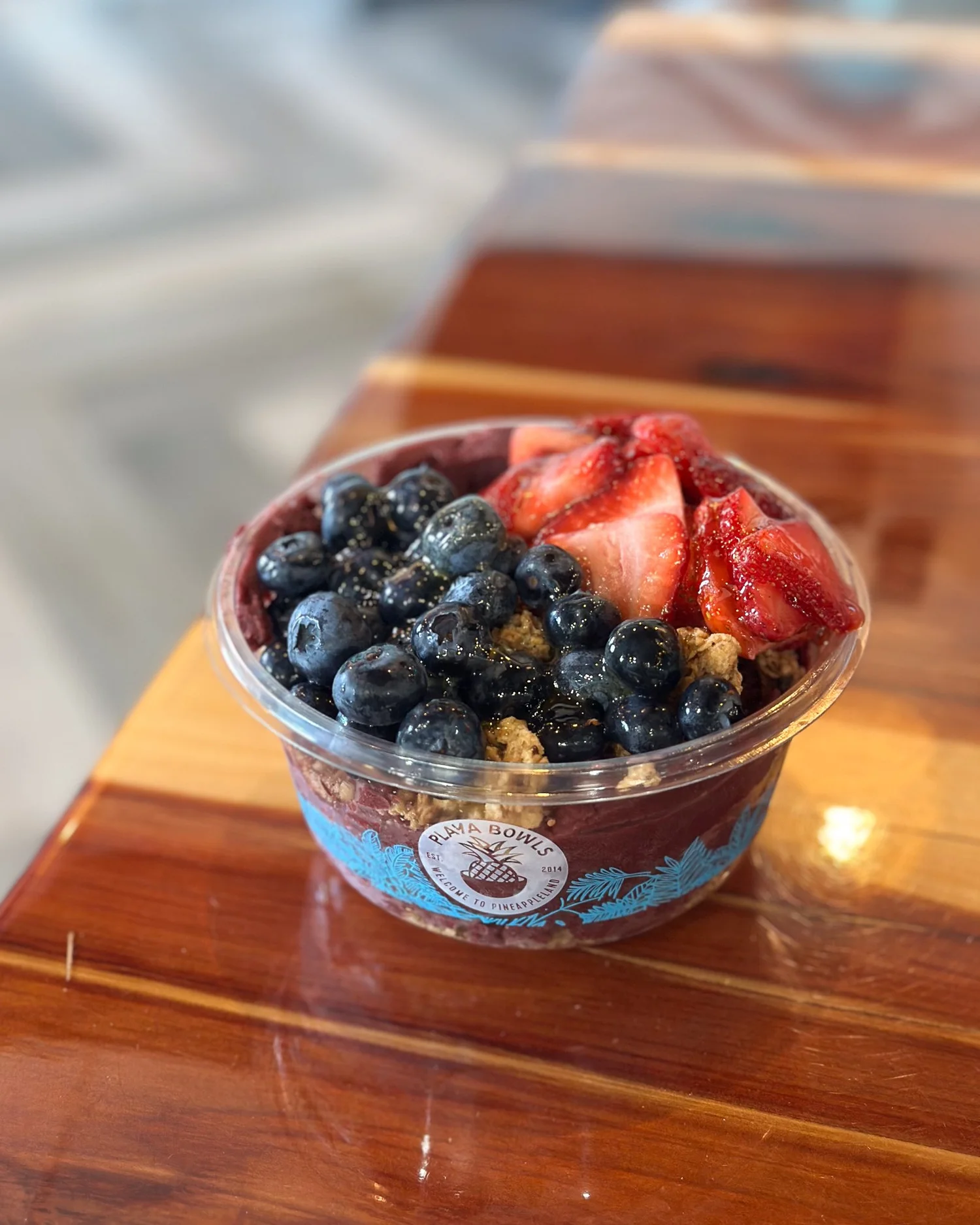 Pura Vida Bowl at Playa Bowls