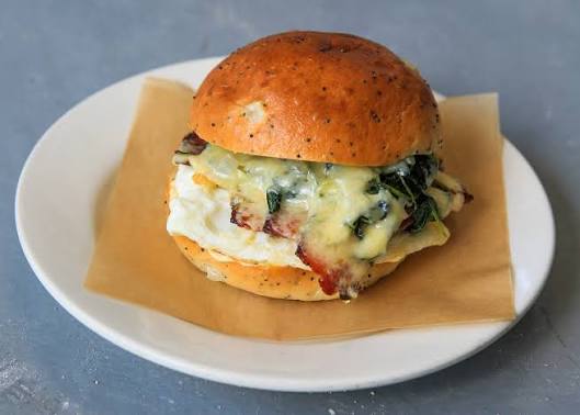 Egg Sandwich at Madruga Bakery