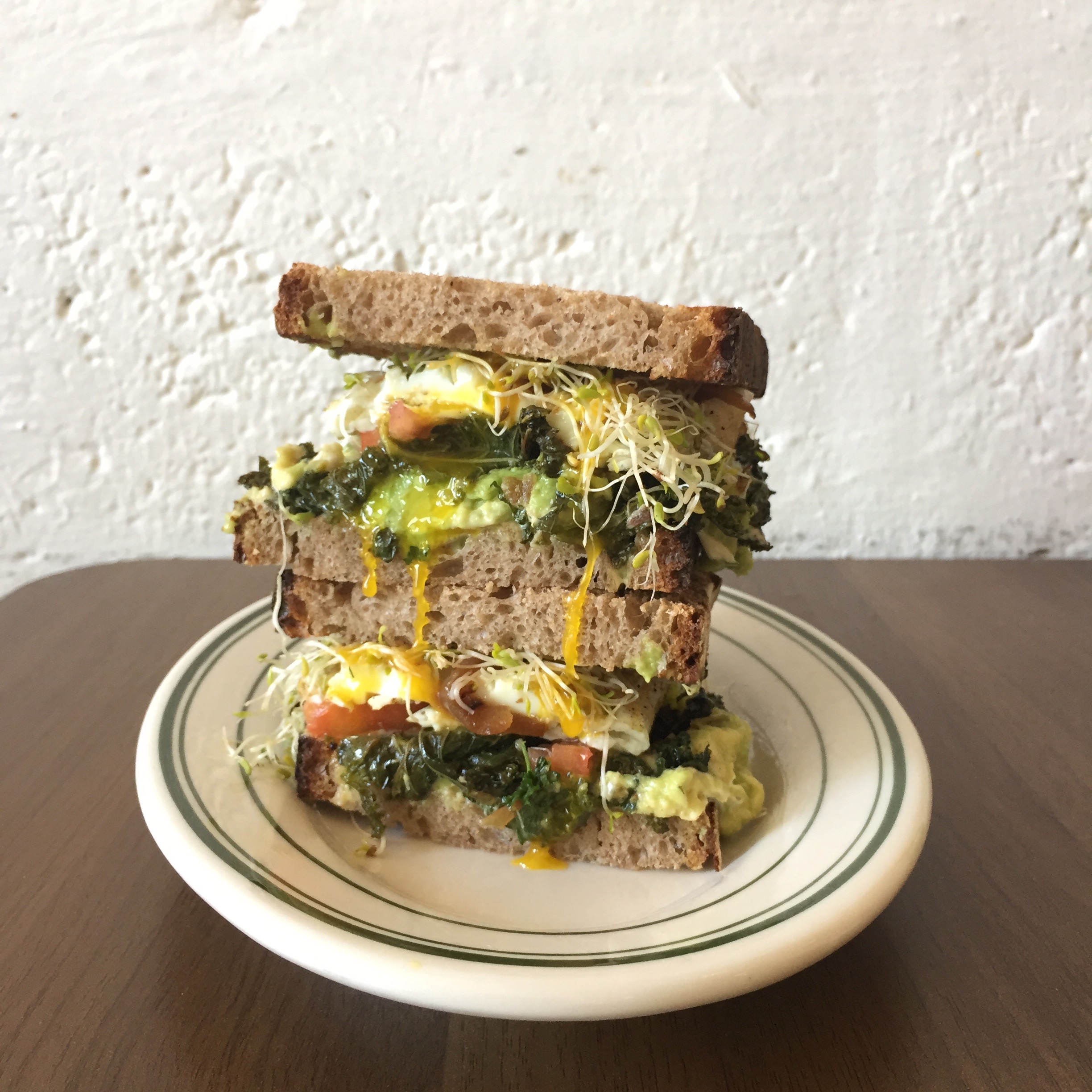 The Breakfast Sandwich at Zak the Baker