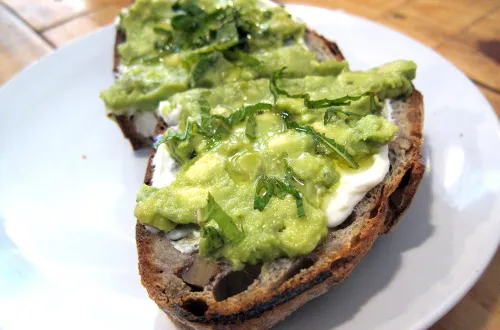 5. Avocado Toast at Basquet