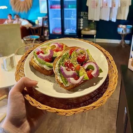 9. Avocado Toast at Blue Lavender Café
