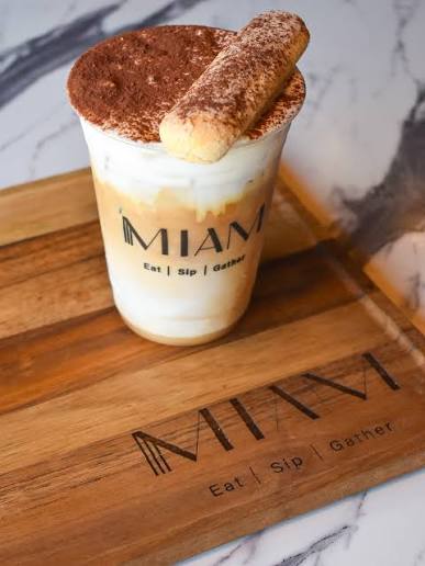12. Iced Tiramisu Latte at MIAM Cafe